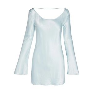 Rezek Studio Mad Mini Dress Ice Blue XS